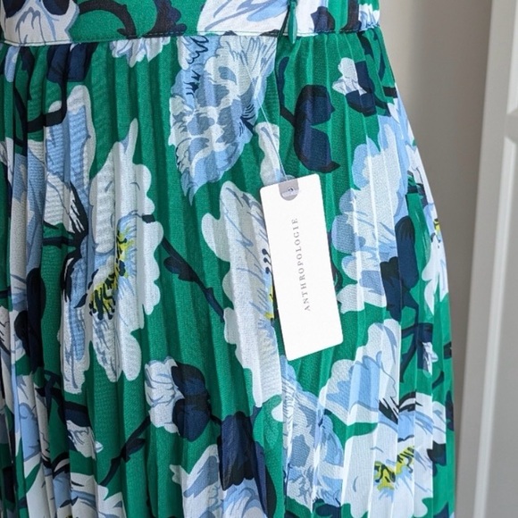 Maeve Anthropologie Roseanna Pleated Midi Skirt - Picture 5 of 5